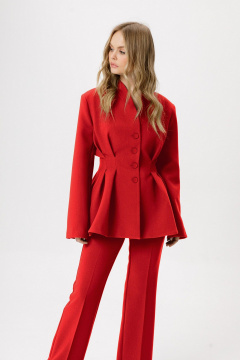 Брюки, жакет PiRS 6383 красный - фото 2