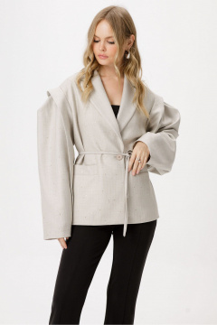 Жакет PiRS 6387 бежевый - фото 1