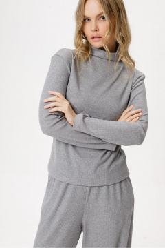 Брюки, джемпер PiRS 6388 серый - фото 2