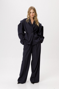 Жакет PiRS 6392 синий - фото 2