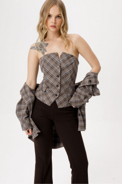 Жилет PiRS 6395 серый - фото 4