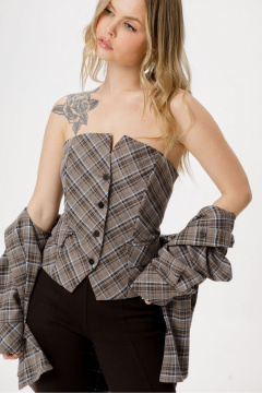 Жилет PiRS 6395 серый - фото 2