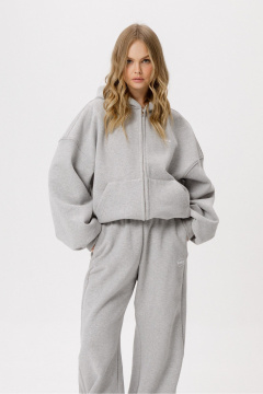 Худи PiRS 6397 серый - фото 5