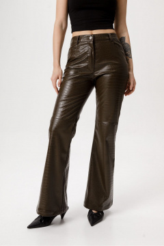 Брюки PiRS 6403 коричнево-оливковый - фото 1