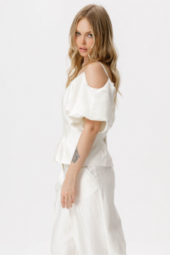 Блуза PiRS 6418 молочный - фото 2