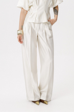 Брюки PiRS 6419 молочный - фото 1