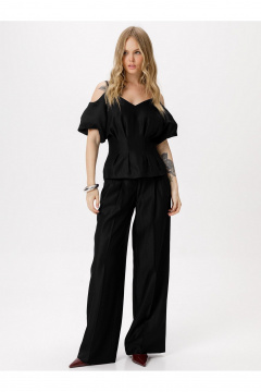 Брюки PiRS 6419 черный - фото 4