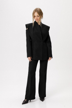 Брюки, жакет PiRS 6422 черный - фото 4