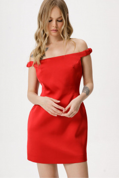 Платье PiRS 6425 красный - фото 3