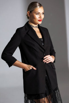 Жакет Мода Юрс 25-2951 черный - фото 2