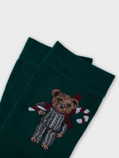 Носки Mark Formelle 550U-3454/25550U хвойный_рис.3454 - фото 4