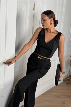 Топ T.N.D М166 черный - фото 3