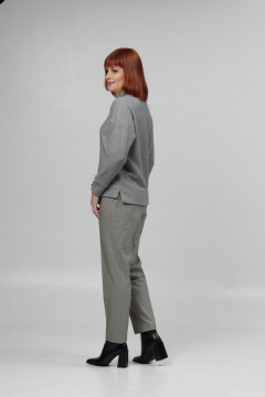 Джемпер Соджи 639 серый - фото 3