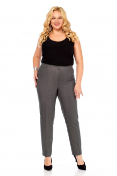 Брюки Ольга Стиль С-964 серый - фото 1