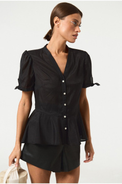 Блуза ATTIKA A3459-2 черный - фото 1