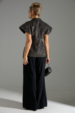 Брюки, жилет LM К132098 парча - фото 5