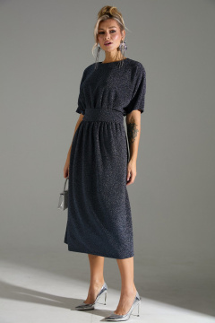 Платье LM М122 синий - фото 1