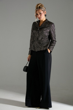 Брюки, жакет LM К2098 парча - фото 1