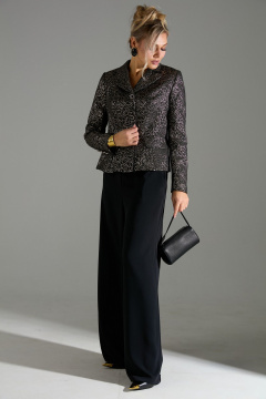 Брюки, жакет LM К2098 парча - фото 3