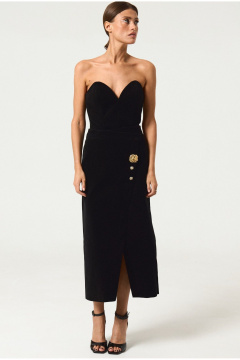 Юбка ATTIKA A3464-2 черный - фото 5