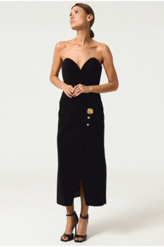 Юбка ATTIKA A3464-2 черный - фото 2