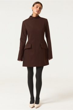 Платье ATTIKA A3475-1 коричневый - фото 2