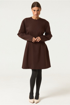Платье ATTIKA A3476-1 коричневый - фото 1