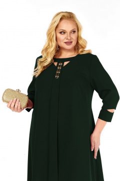 Платье Милора-стиль 1408 зеленый - фото 2