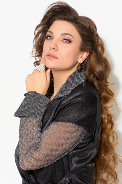 Блуза Fita 20604 черный - фото 5