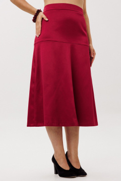 Юбка Anelli 1510 гранатовая_патока - фото 2