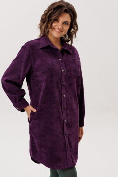 Платье Anelli 1771 сливовая_безмятежность - фото 4