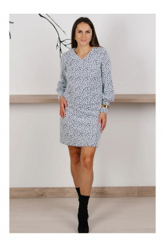 Джемпер, юбка MONA STYLE 19089/лео_серый - фото 1