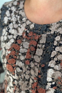 Блуза LindaLux 217 бабушкин_цветочек - фото 4