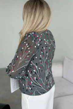 Блуза LindaLux 217 оливки - фото 3