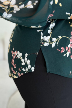 Блуза LindaLux 1-489 зеленаяверба - фото 4