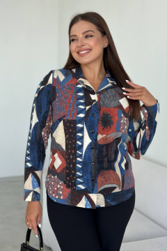 Джемпер LindaLux 1-585 краснаягео - фото 3