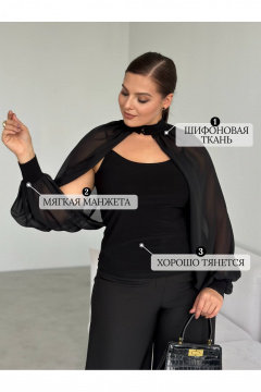 Накидка, топ LindaLux 3-029 - фото 4