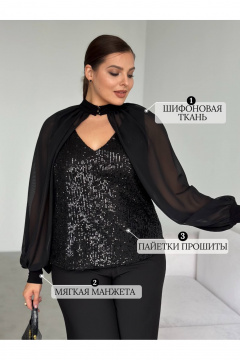 Накидка, топ LindaLux 3-030 - фото 5