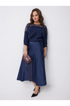 Блуза Condra 16297 синий - фото 4