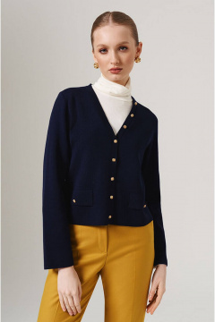 Кардиган Nelva 1900 синий - фото 1