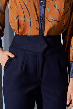 Брюки Nelva 31025 синий - фото 2