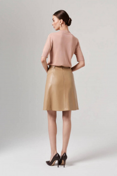Юбка Nelva 4864 бежевый - фото 5