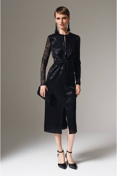 Платье Nelva 51595 черный - фото 1