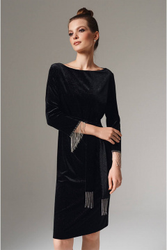 Платье Nelva 51604 черный - фото 3