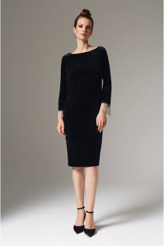 Платье Nelva 51604 черный - фото 2