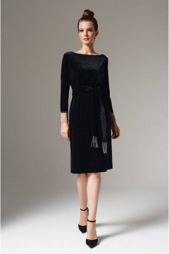 Платье Nelva 51604 черный - фото 1