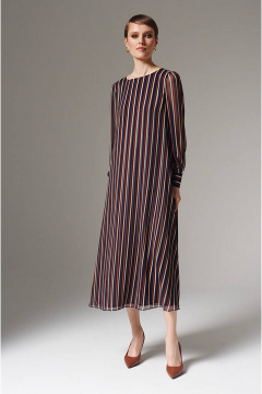 Платье Nelva 51612 мультиколор - фото 2