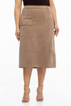 Юбка Avila 0949 бежевый - фото 4