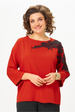 Блуза Rumoda 2277_дл_красный - фото 5