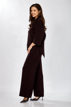 Блуза, брюки ZigzagStyle 559-2 темная ежевика - фото 5